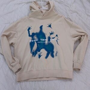 Aelfric Eden Abstract Shadow Print Hoodie.
